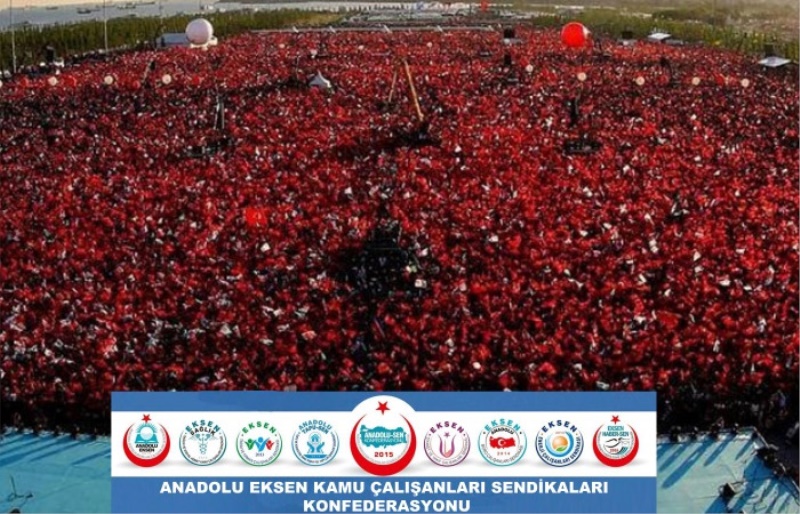 Ecdadının Evladı Türk Milleti Ayağa Kalkmıştır